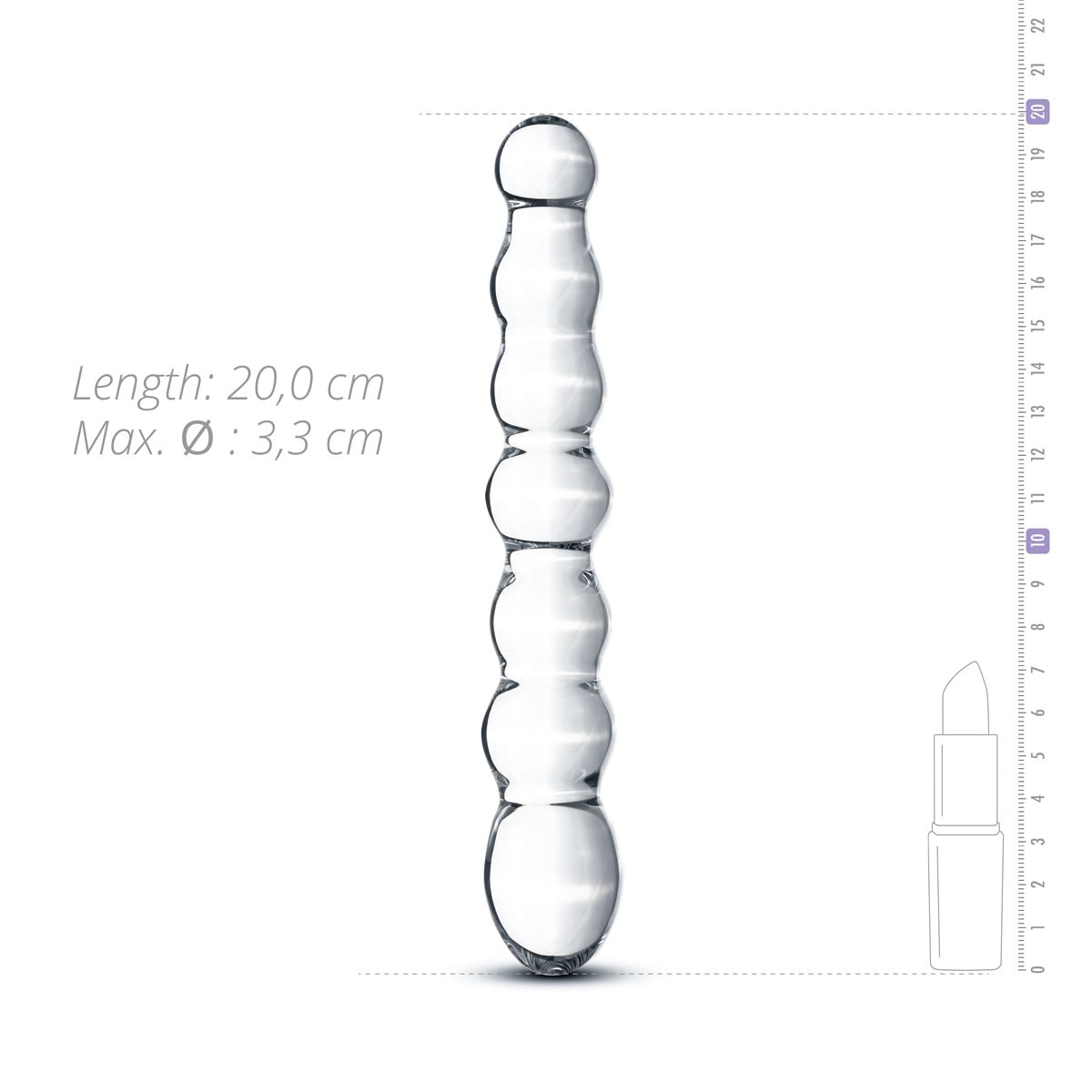 Glazen Dildo No. 19 - 7