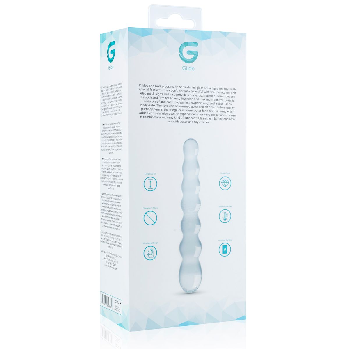 Glazen Dildo No. 19 - 0