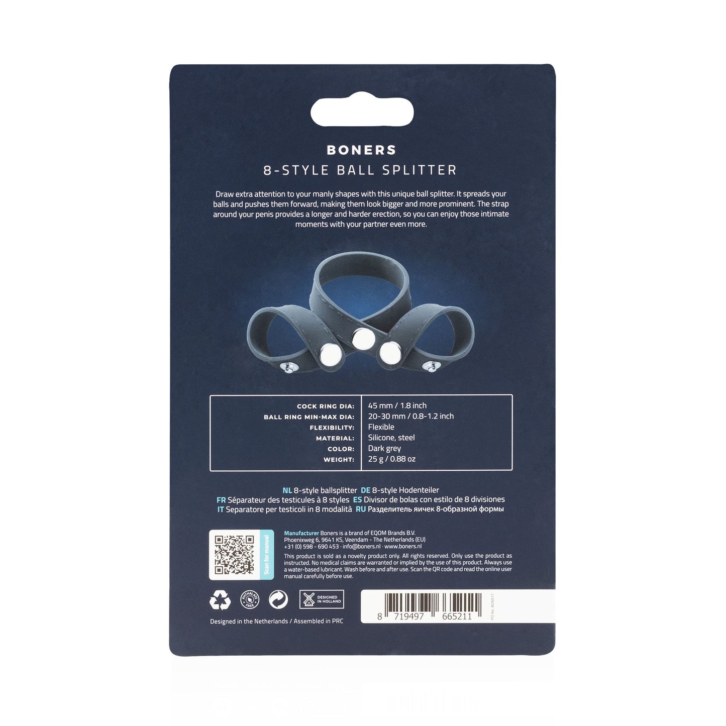 Boners 8-Style Ballsplitter - 5