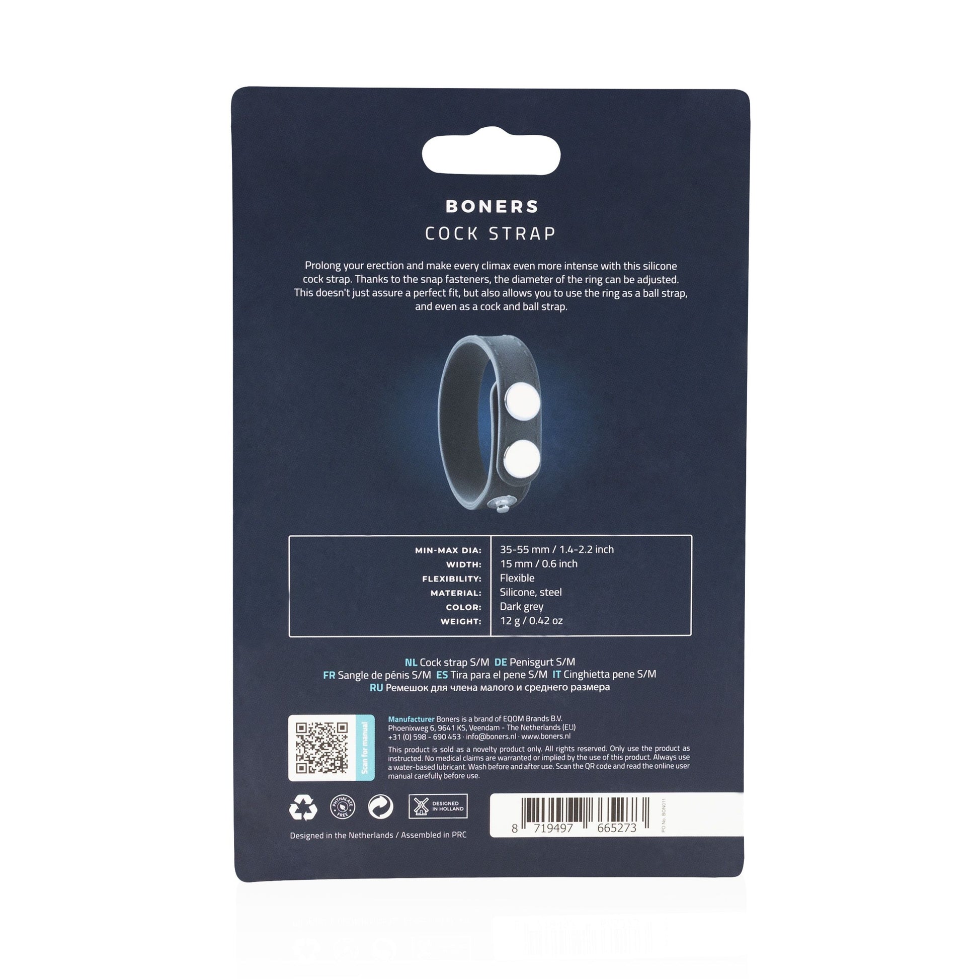 Boners Cock Strap - Maat S/M - 2