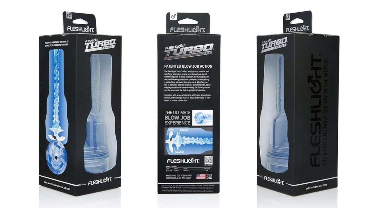 Fleshlight Turbo Thrust - Ijsblauw - 0