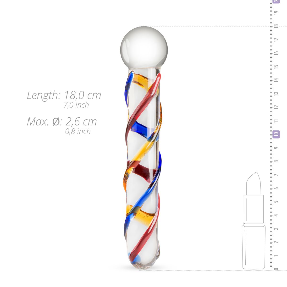 Glazen Dildo No. 10 - 4