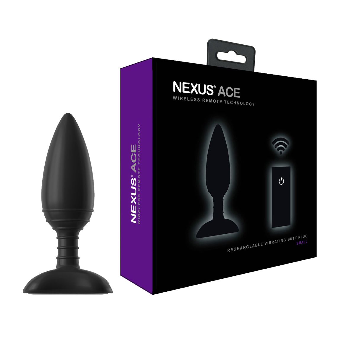 Nexus - Ace Vibrerende Buttplug - Small - 3