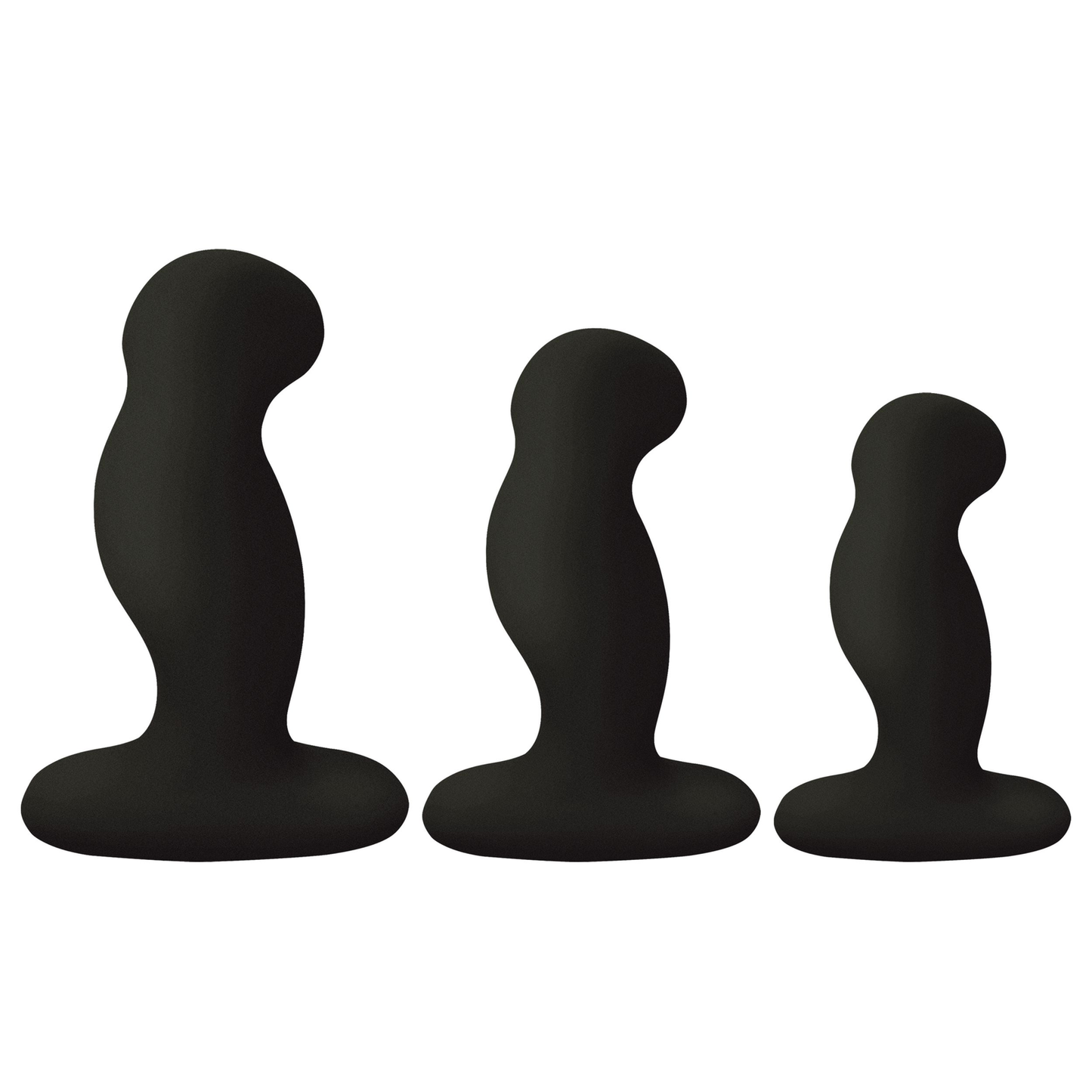 Nexus - G-Play Trio Plus Unisex Vibrator Pack - S/M/L - Zwart - 0