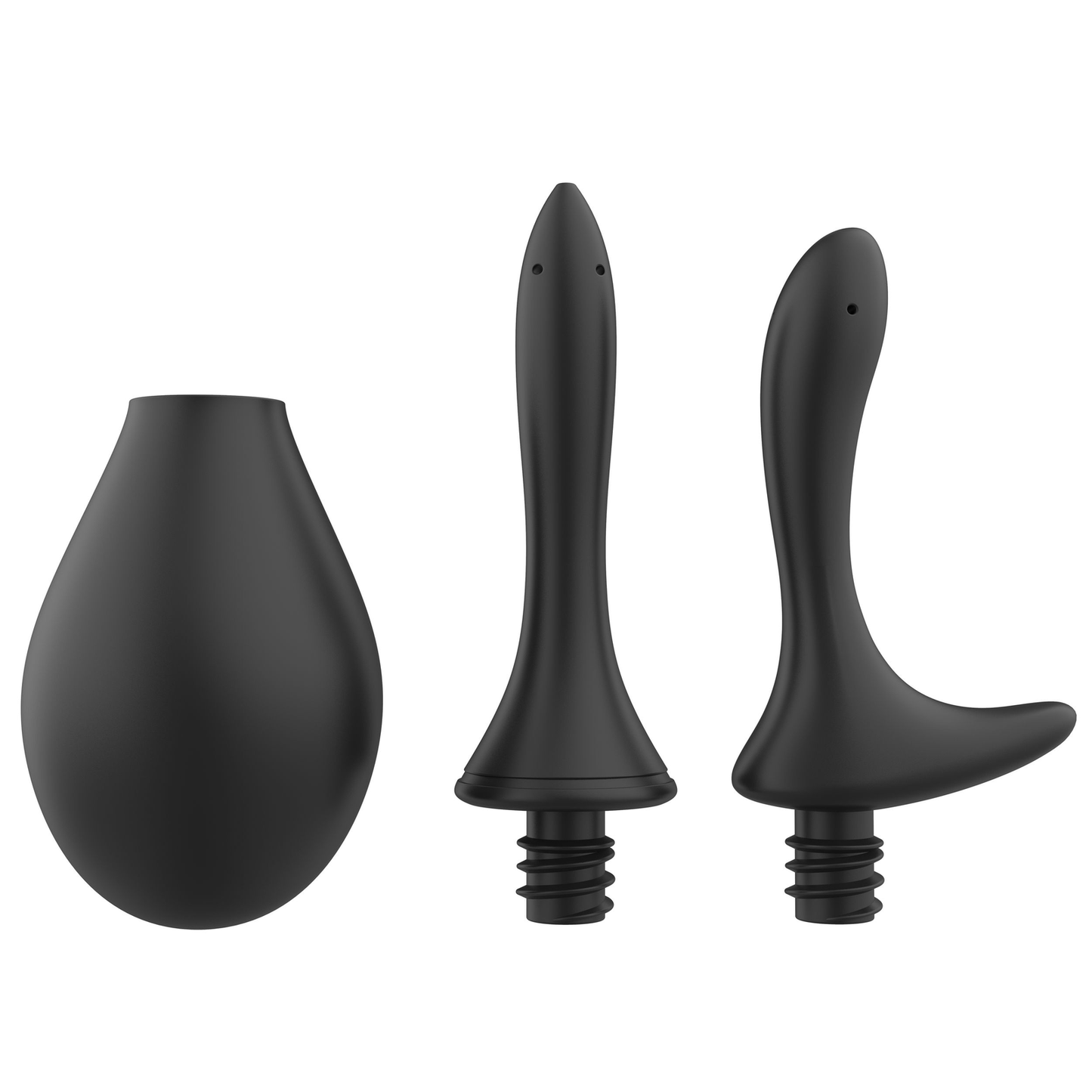 Nexus - Intieme Douche Set Met Twee Siliconen Tuitjes - 1