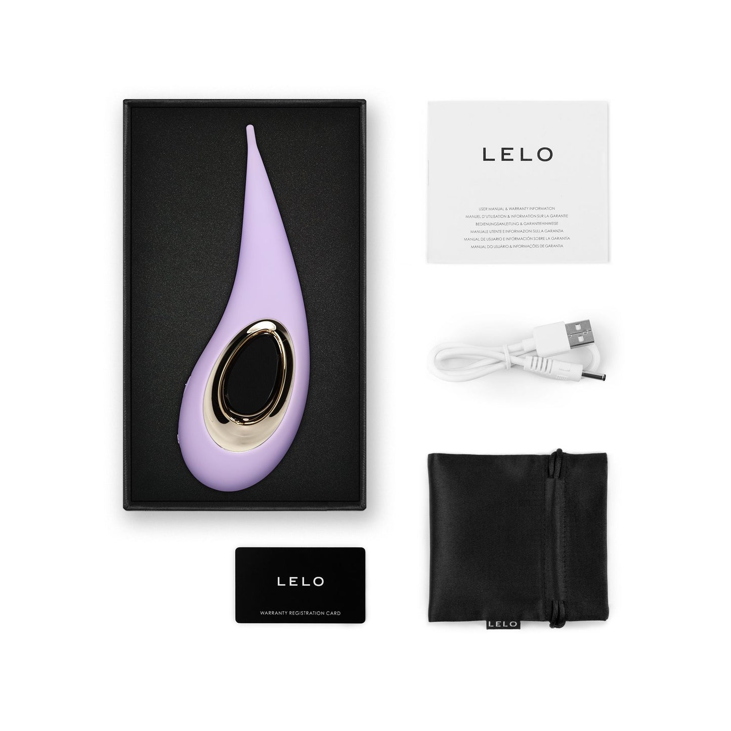 LELO - Dot External Clitoral Pinpoint Vibrator - Lila - 5