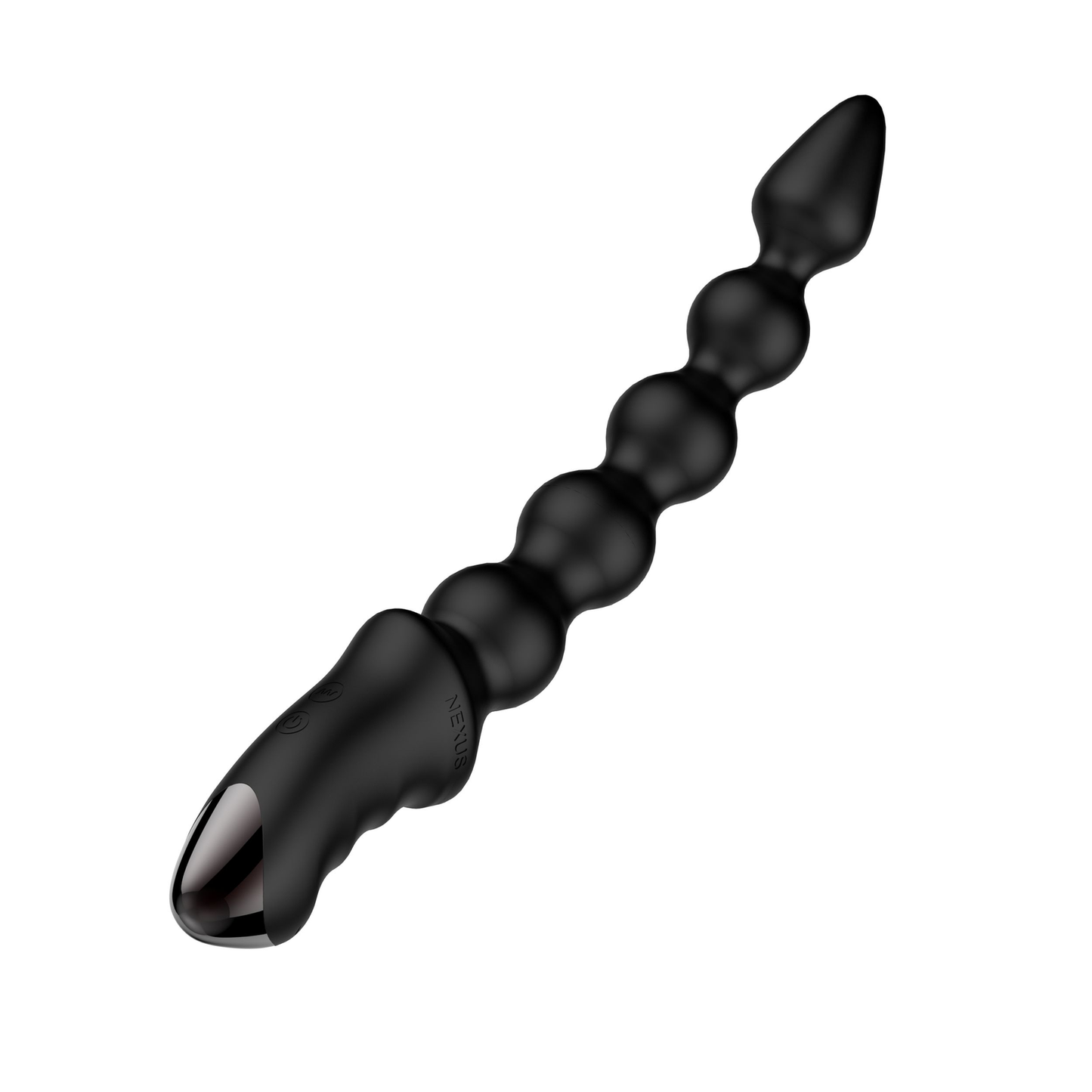 Nexus - Bendz Vibrerende Anaal Ketting - Zwart - 3