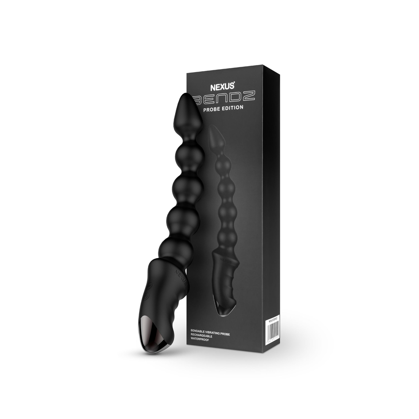 Nexus - Bendz Vibrerende Anaal Ketting - Zwart - 2
