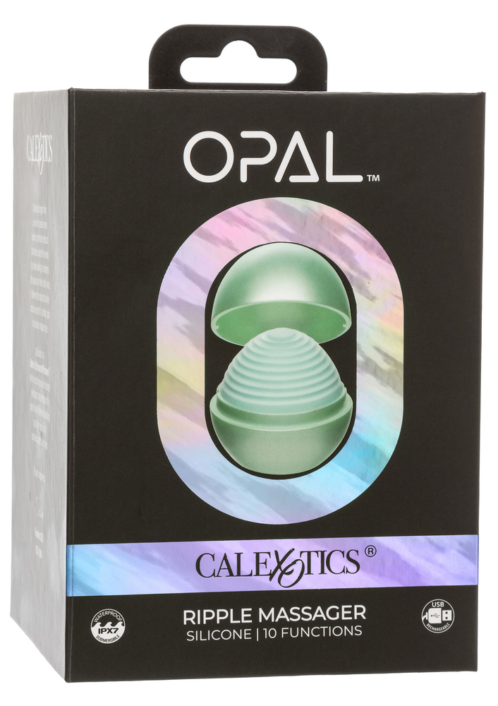 CalExotics Opal Ripple Massager GREEN - 9