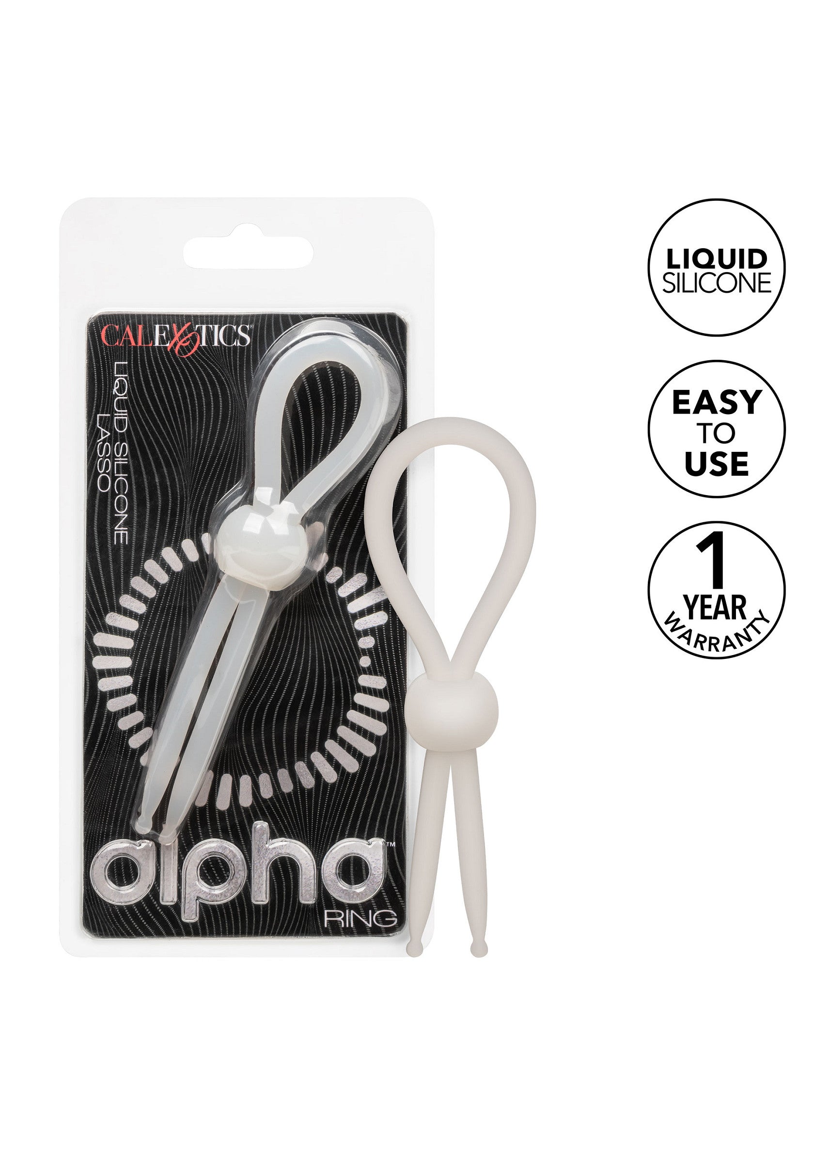 Silicone Lasso BLACK - 15