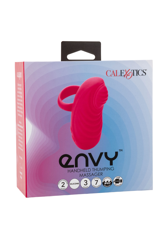 CalExotics Envy Handheld Thumping Massager PINK - 9