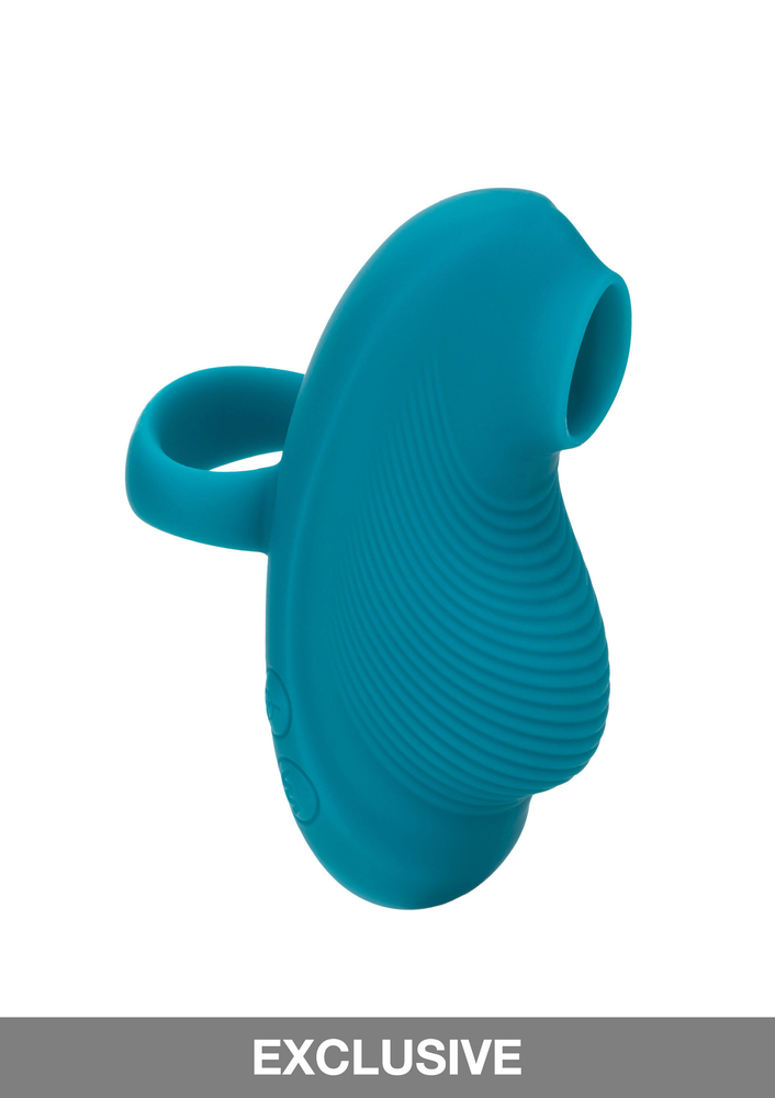 CalExotics Envy Handheld Suction Massager PETROL - 2