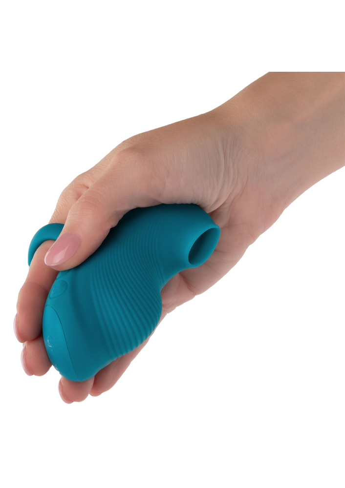 CalExotics Envy Handheld Suction Massager PETROL - 1