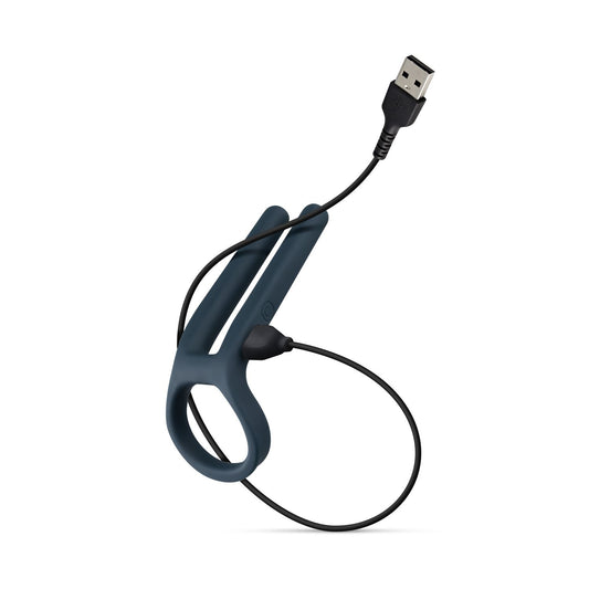 Anneau pénien et stimulateur de testicules Boners - Bleu