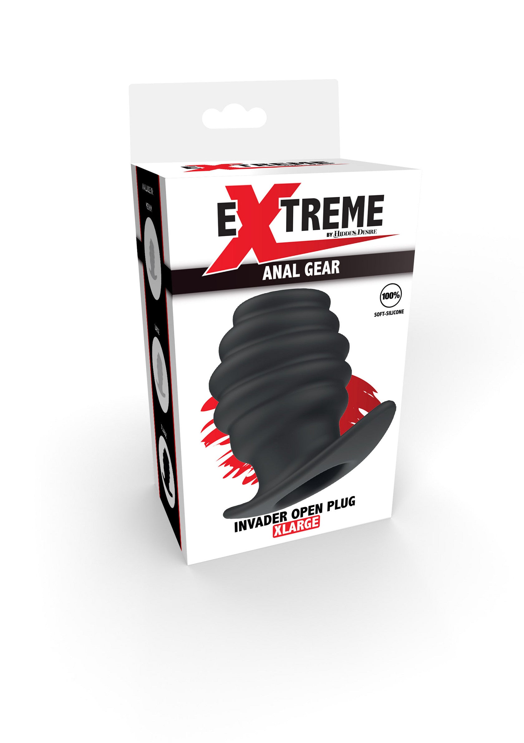 Invader Open Plug Extra Large BLACK - 0