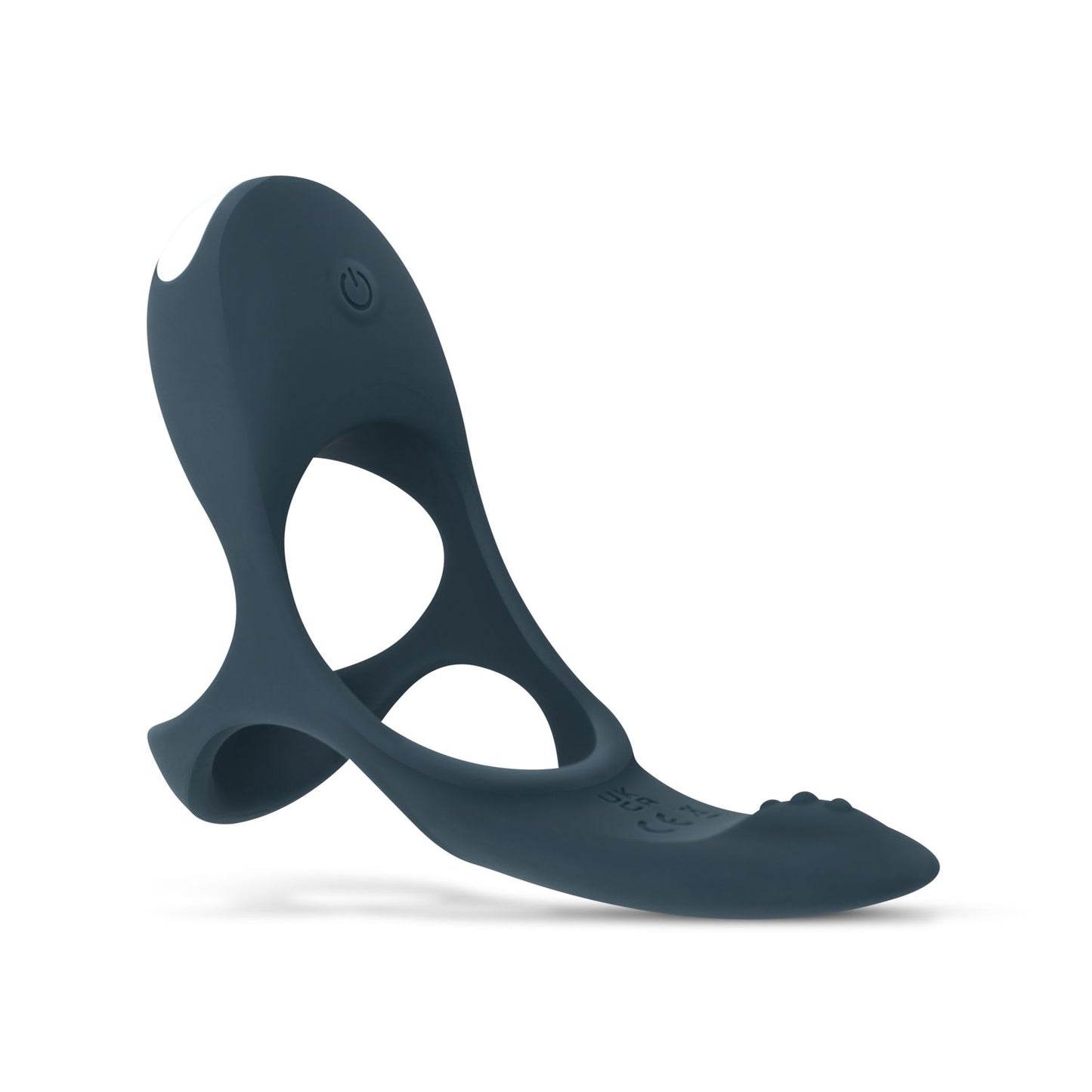 Boners Triple Cockring - Blauw - 9