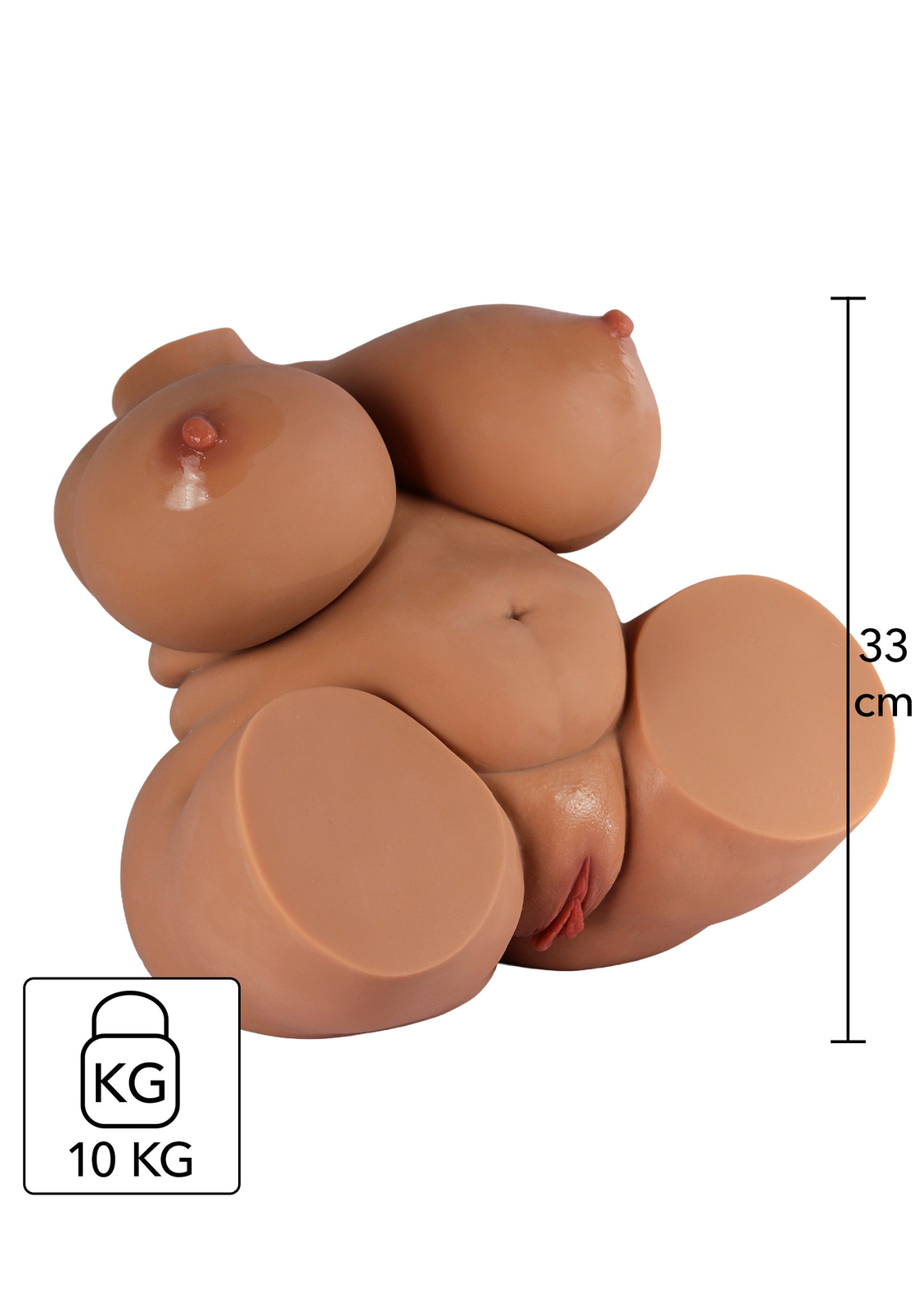Big Fat Banging Babe 9.7 kg CARAMEL - 10