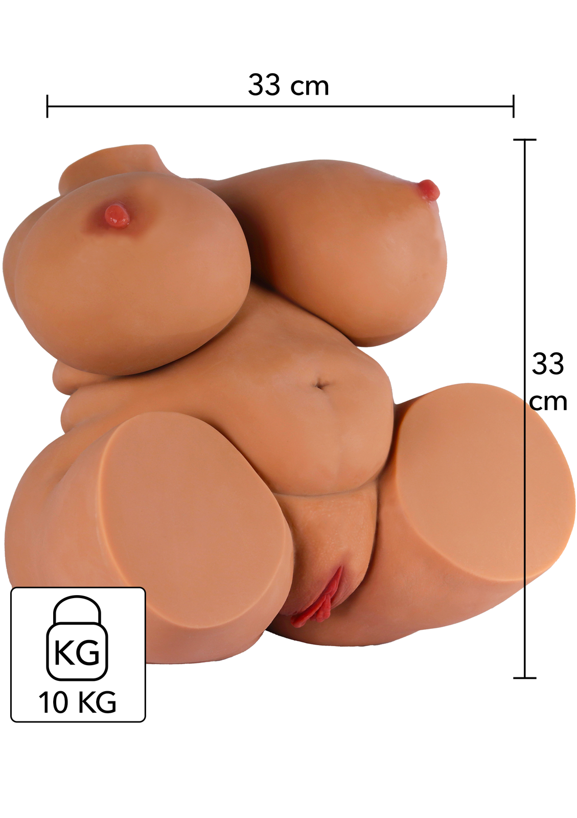 Big Fat Banging Babe 9.7 kg CARAMEL - 12