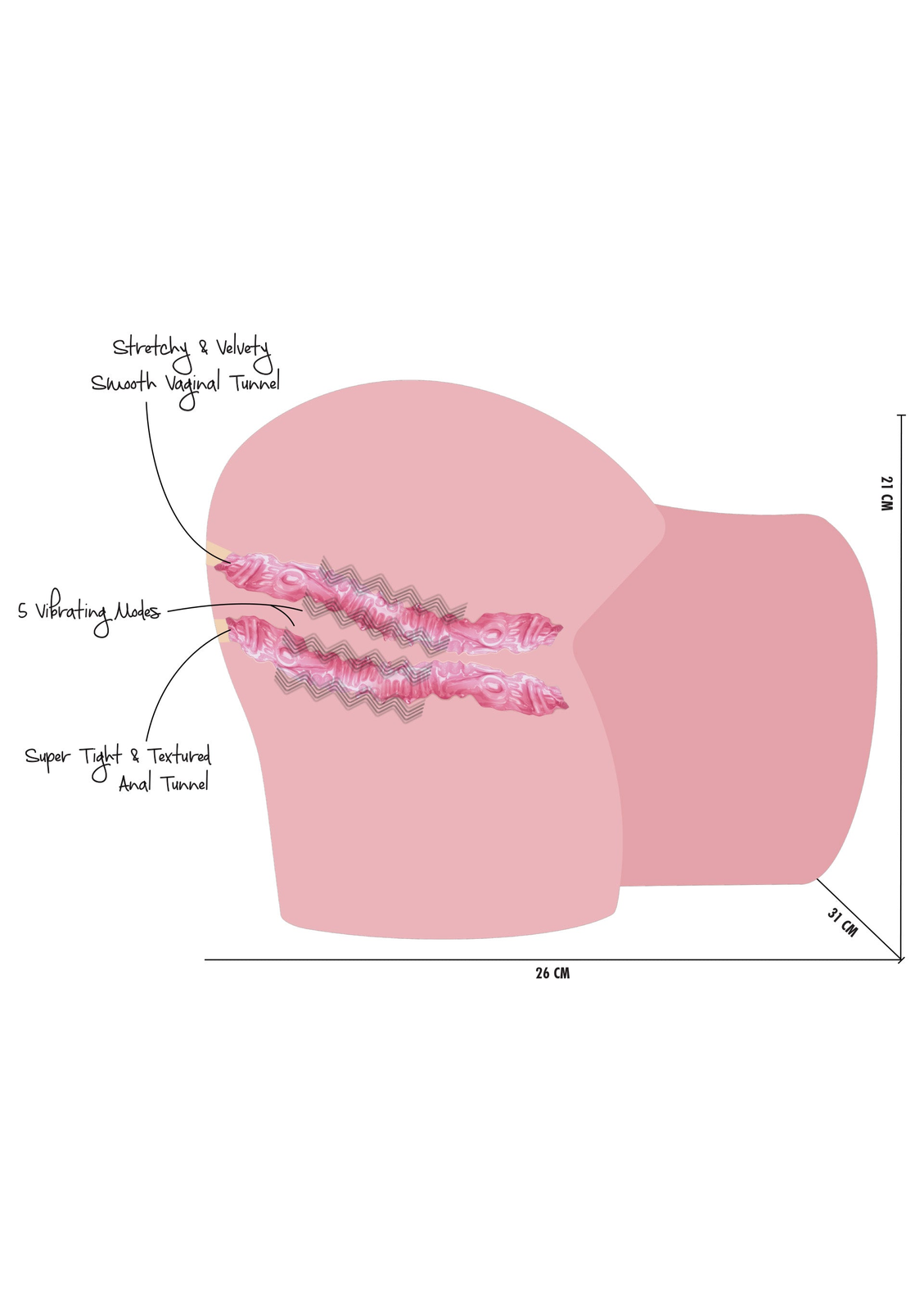 Fuck My Horny Cunt 8.3 kg SKIN - 13