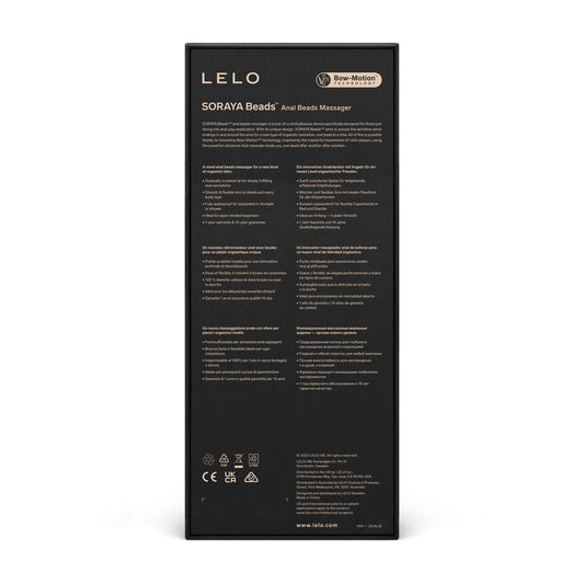 LELO - Perles anales Soraya - Noir