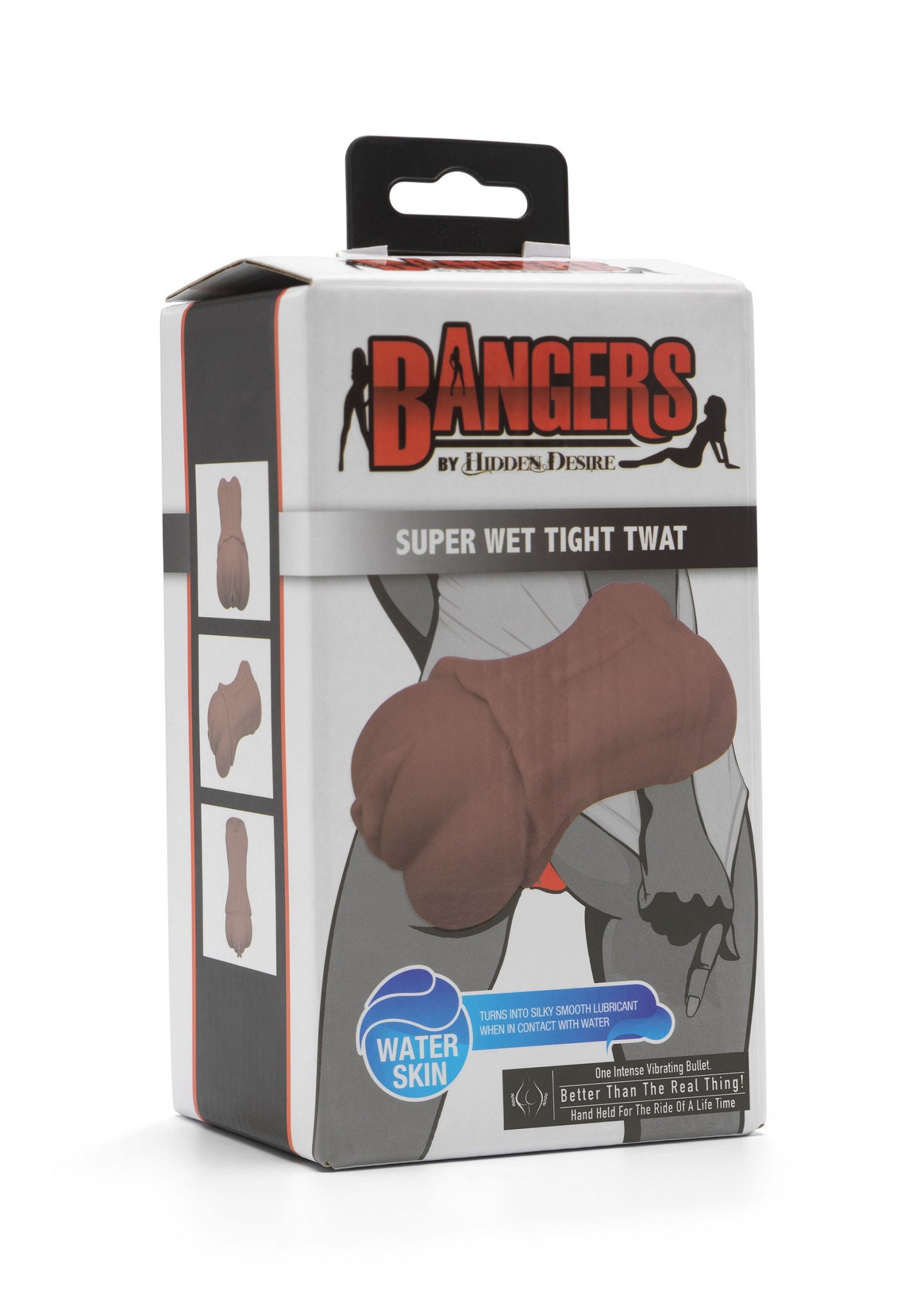 Hidden Desire Bangers Super Wet Tight Twat Vibrating BROWN - 0