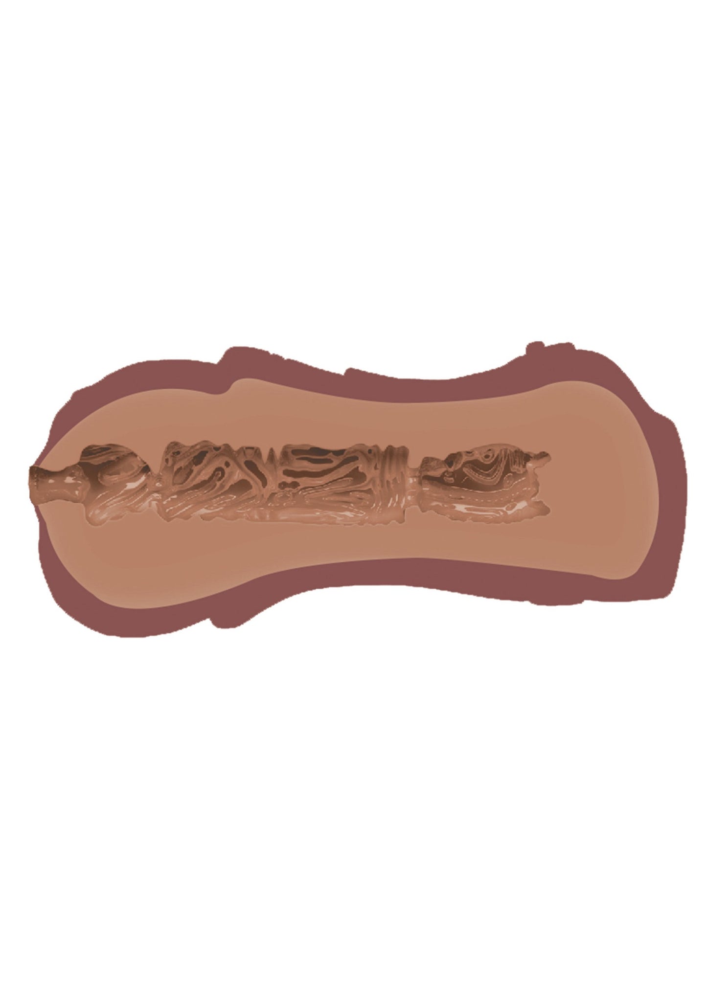 Hidden Desire Bangers Super Wet Tight Twat Vibrating BROWN - 4