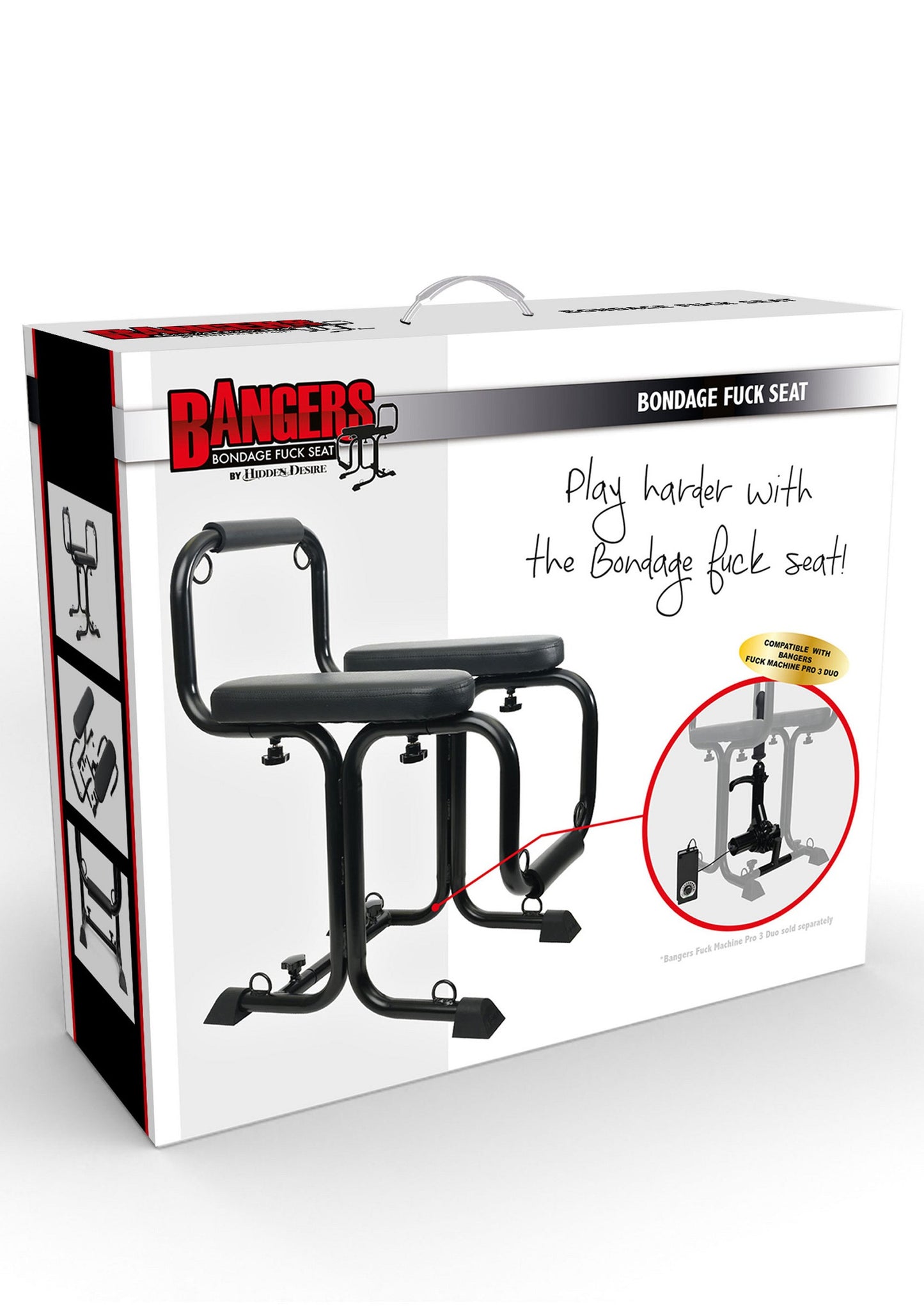 Hidden Desire Bangers Fuck Machines Bangers Bondage Fuck Seat BLACK - 8