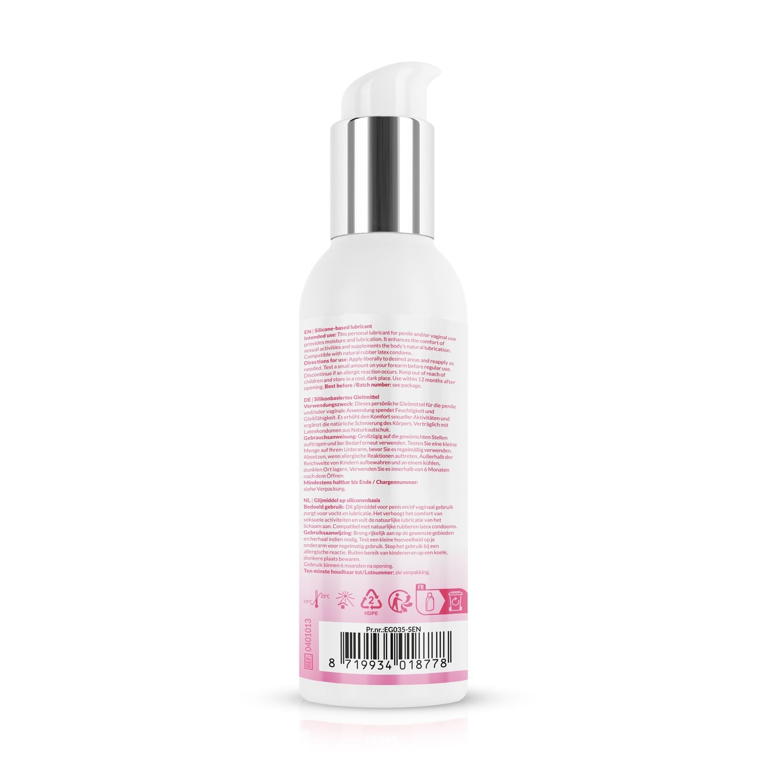 EasyGlide Sensitive Siliconen Glijmiddel - 150 ml - 5