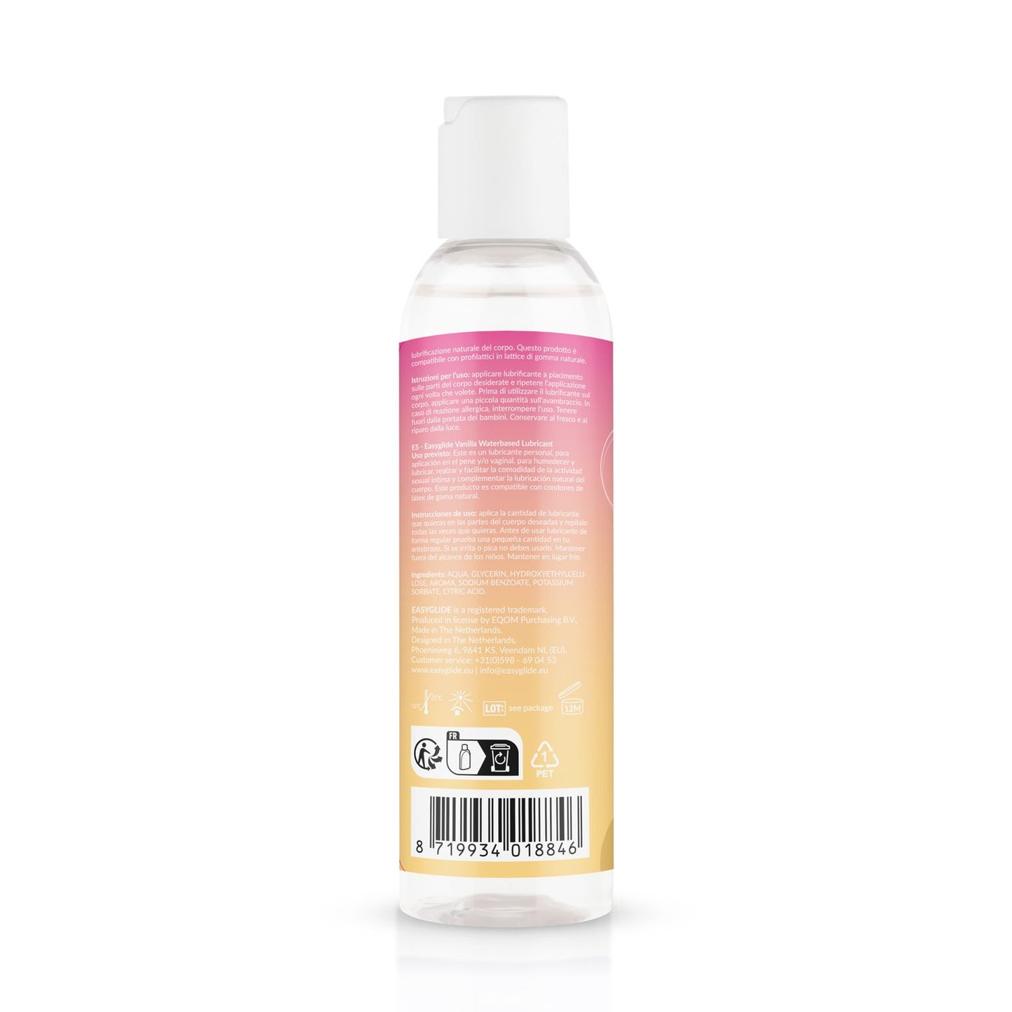 EasyGlide Vanille Glijmiddel op Waterbasis - 150 ml - 2