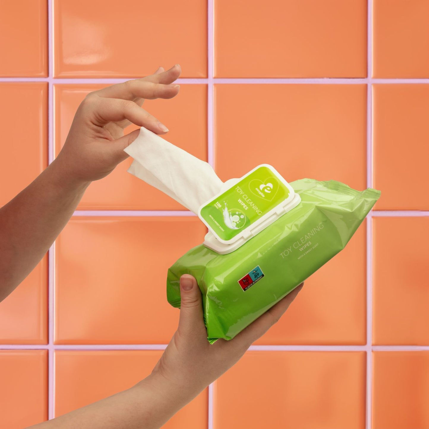 EasyGlide Toy Cleaning Doekjes - 100 doekjes - 1
