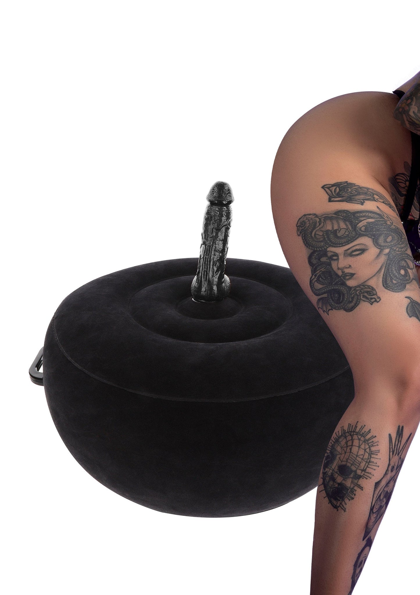 Inflatable Fuck Seat with Remote BLACK - 6
