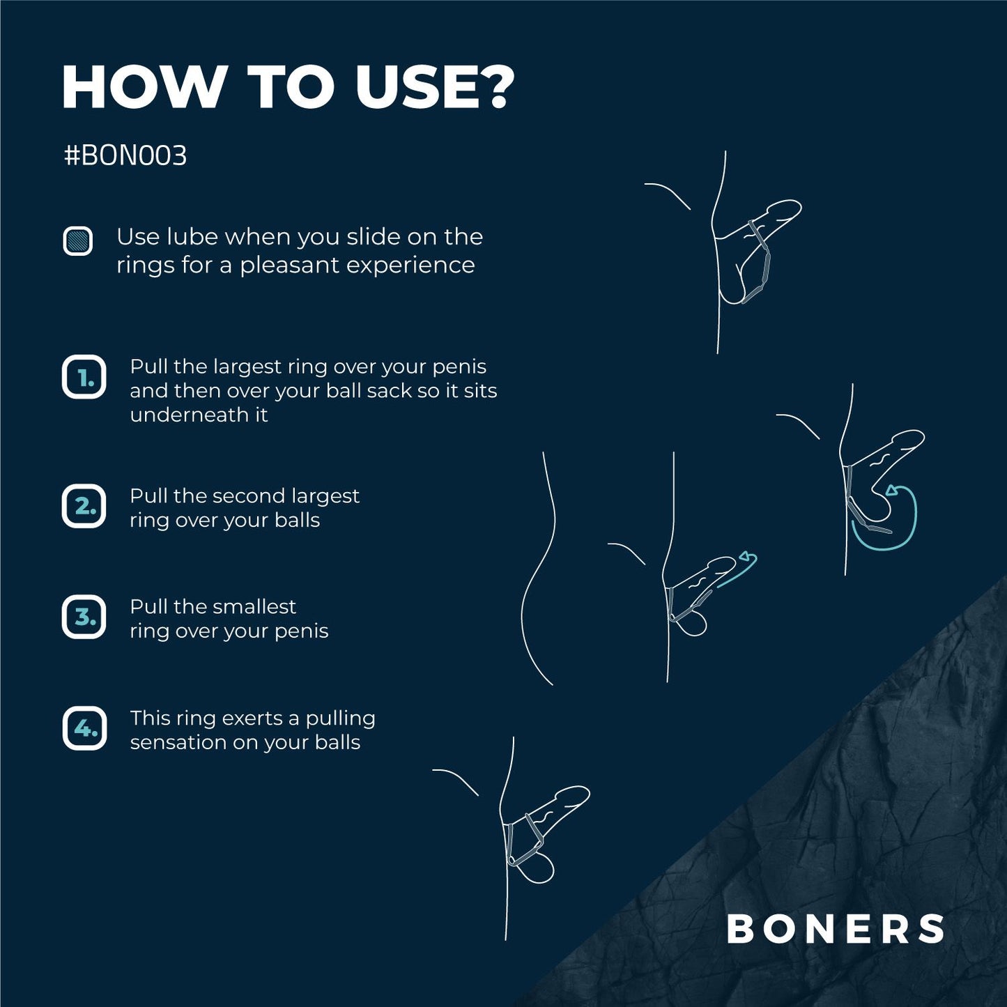 Boners Triple Ring - 9
