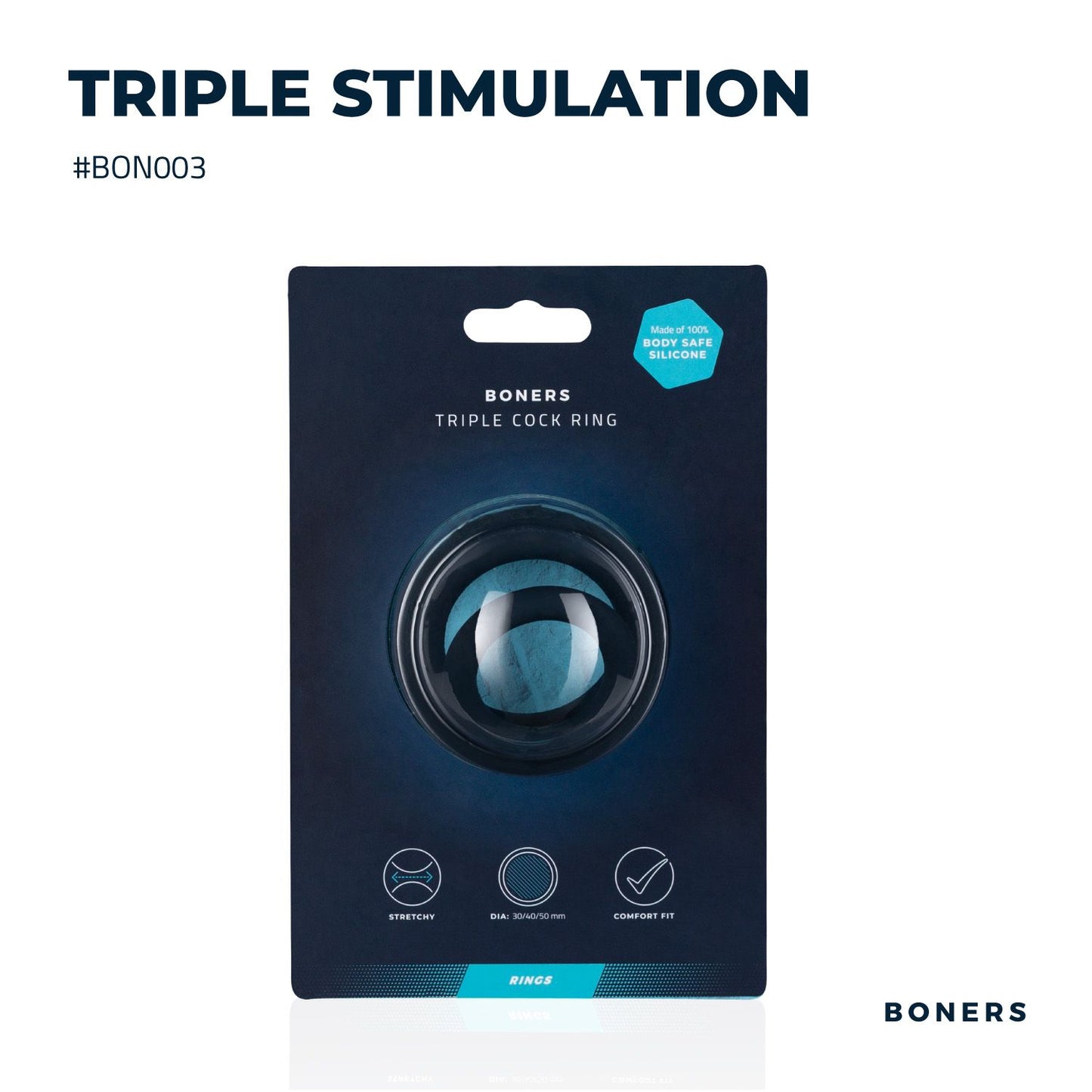 Boners Triple Ring - 8