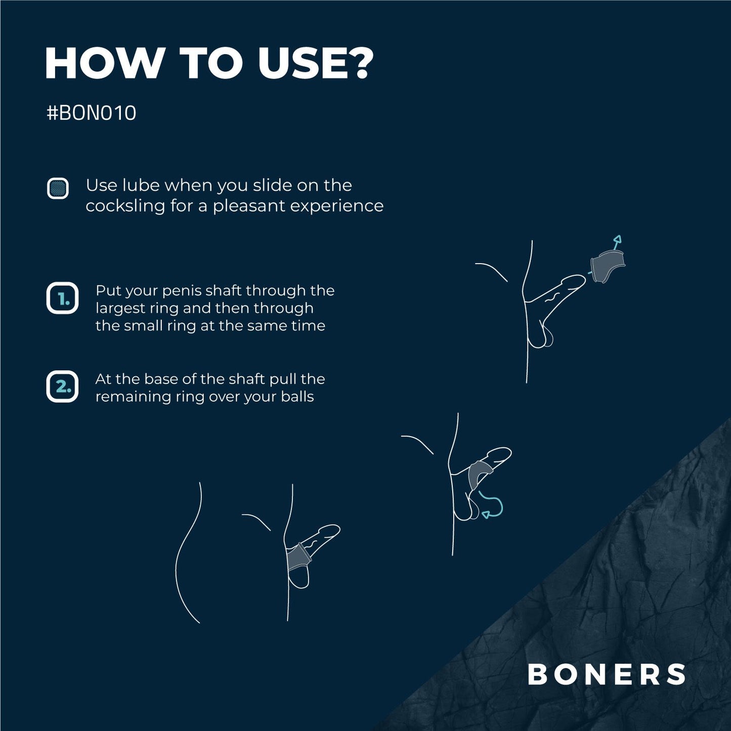 Boners Cocksling - Grijs - 1