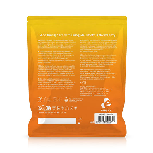 EasyGlide - Préservatifs aromatisés - 40 pièces