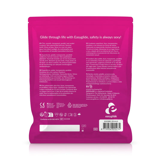 Préservatifs extra fins EasyGlide - 40 pièces