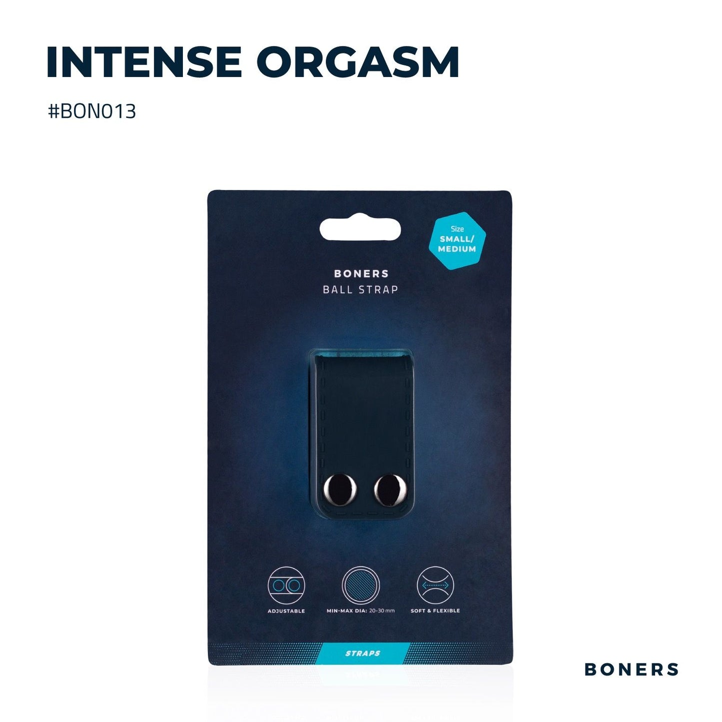Boners Brede Ball Strap - S/M - 7