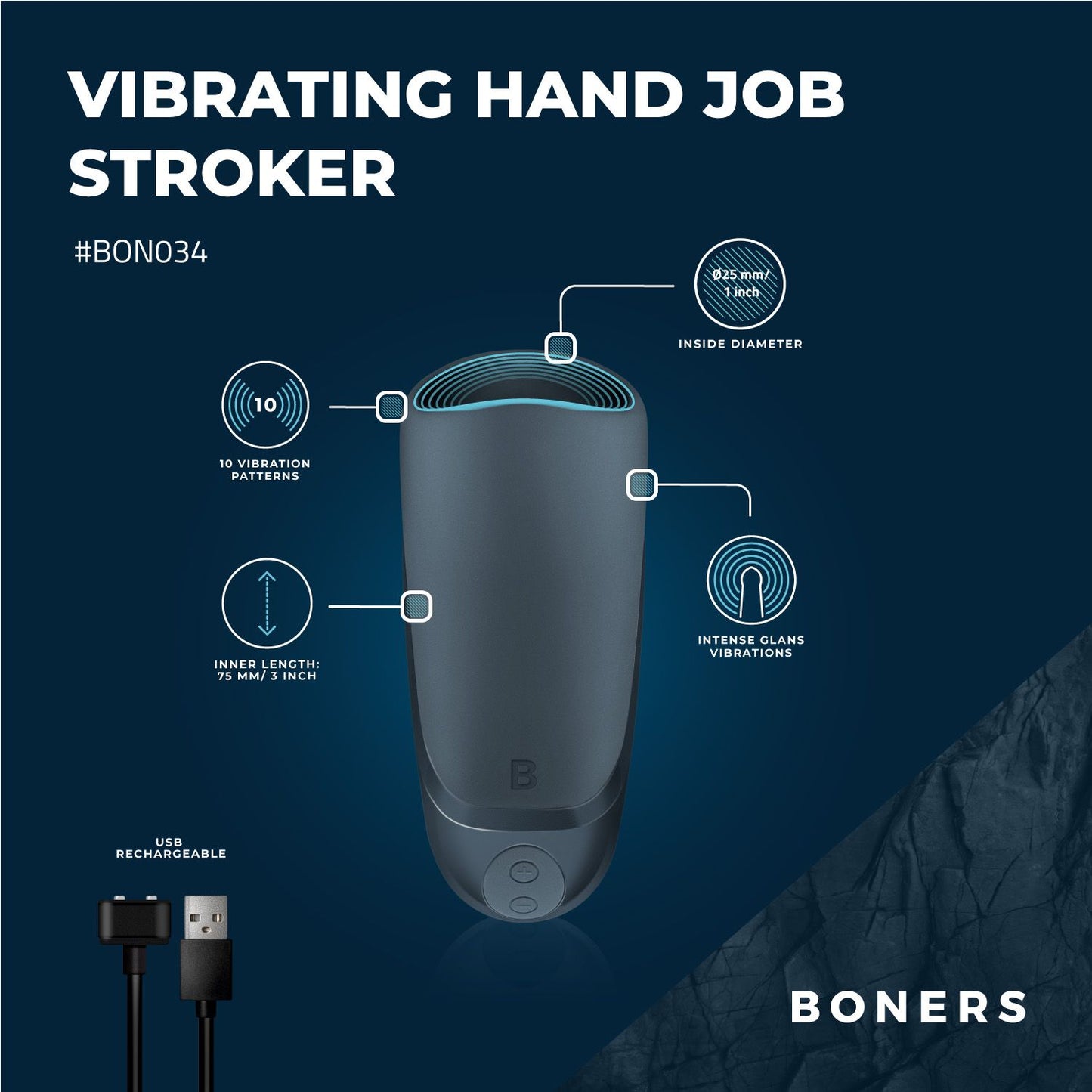 Boners Vibrerende Blowjob Simulator - 10