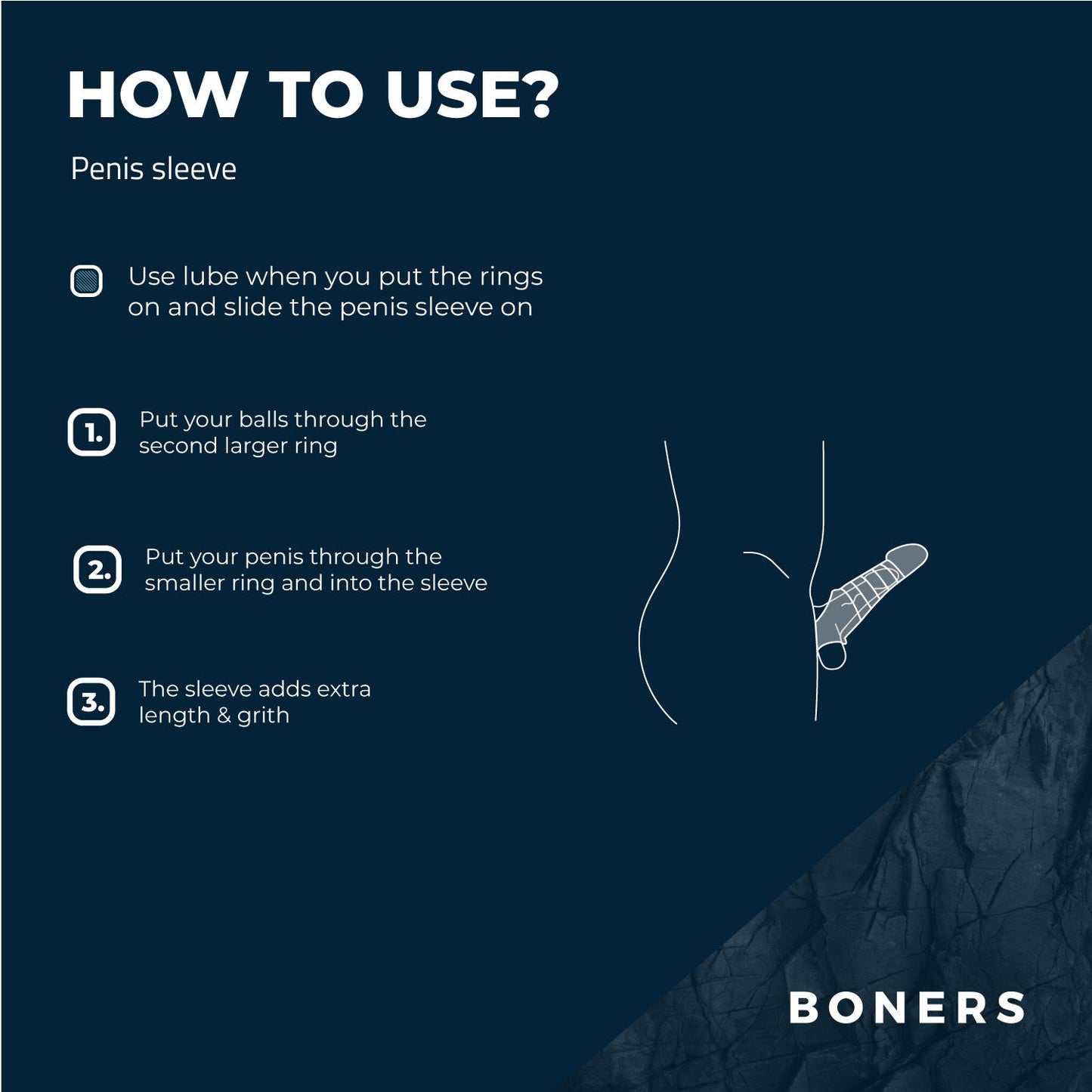 Boners Ondersteunende Penis Sleeve - 8