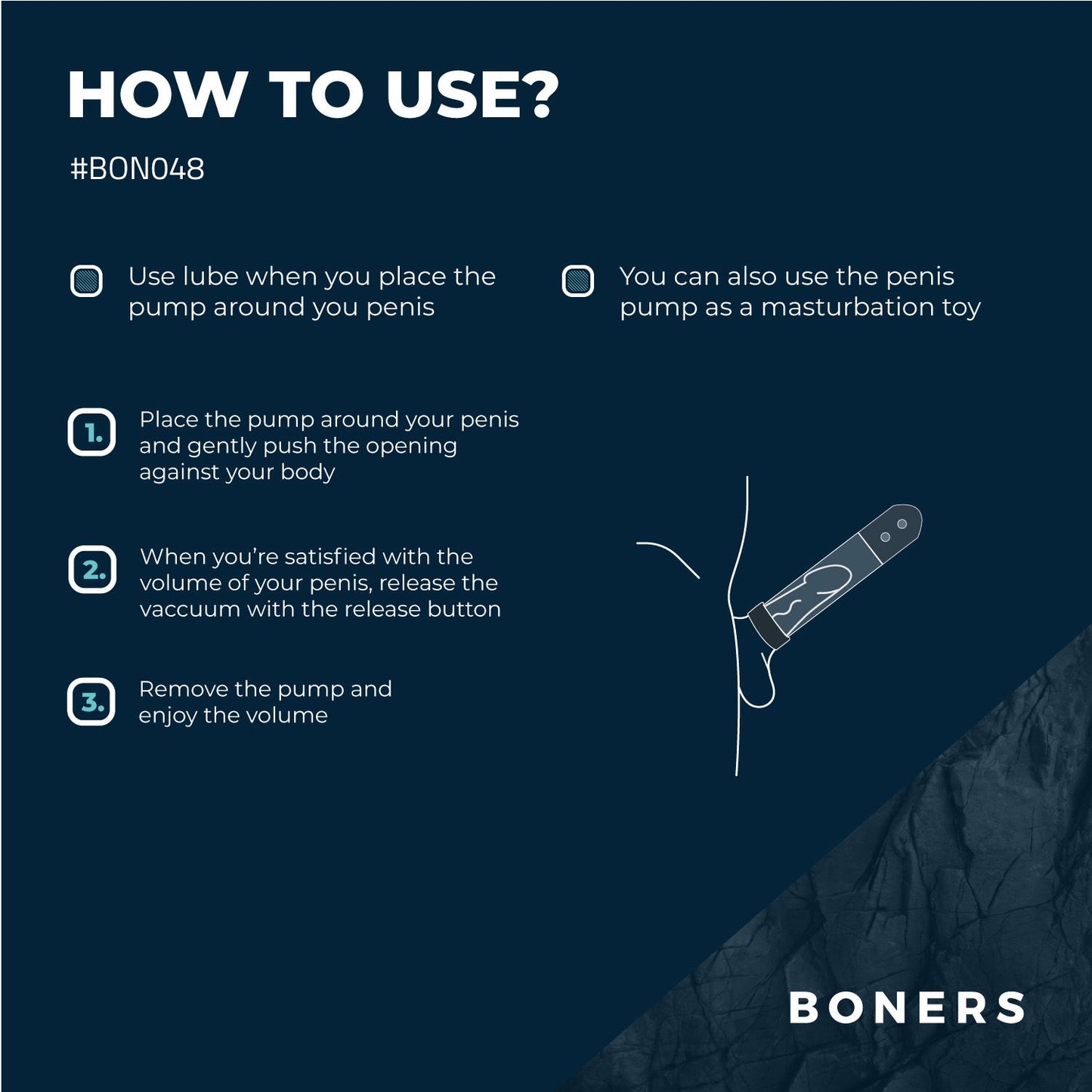 Boners - Automatische Penispomp met Masturbator - 4