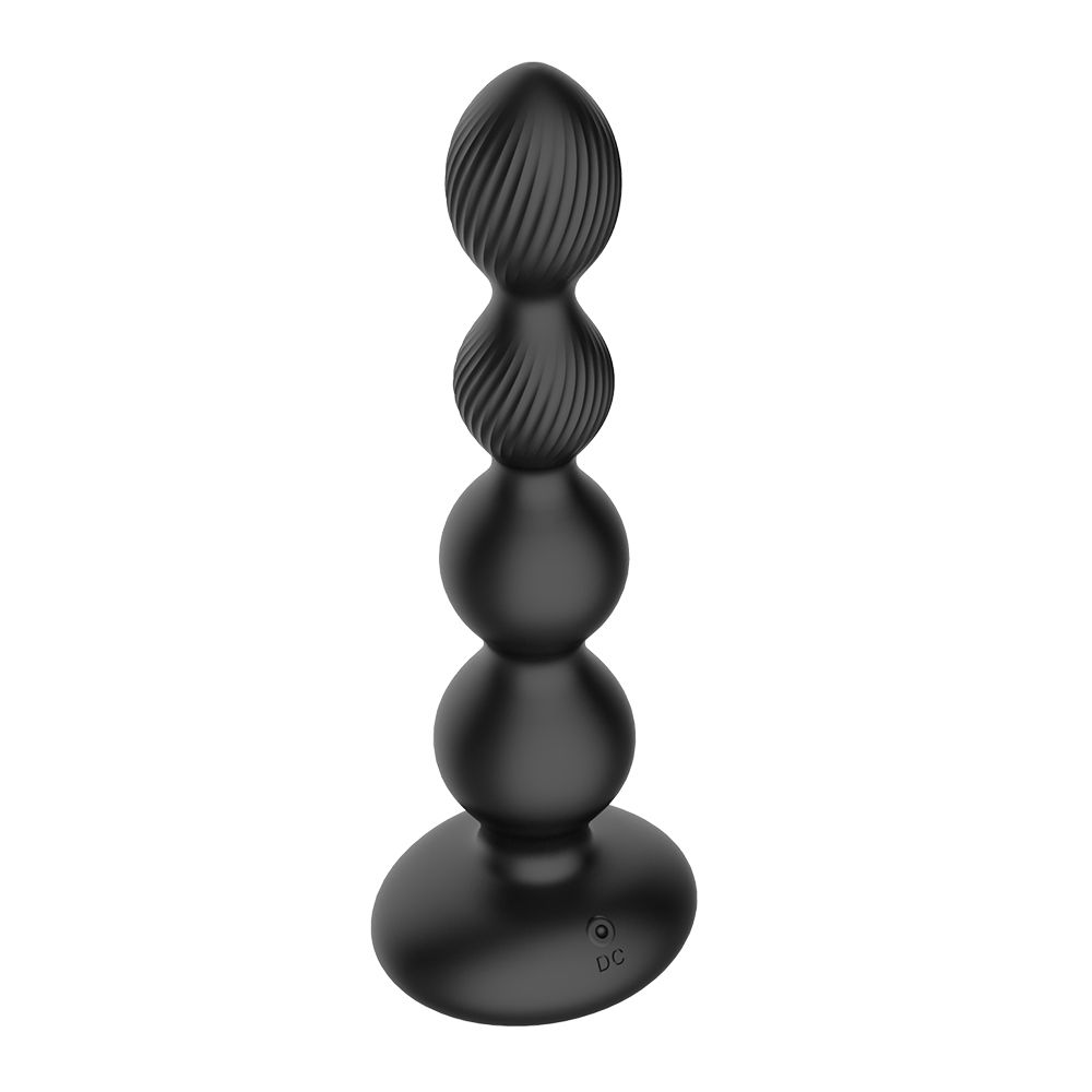 Nexus - Tornado Roterende Beaded Anaal Plug - Large - 5