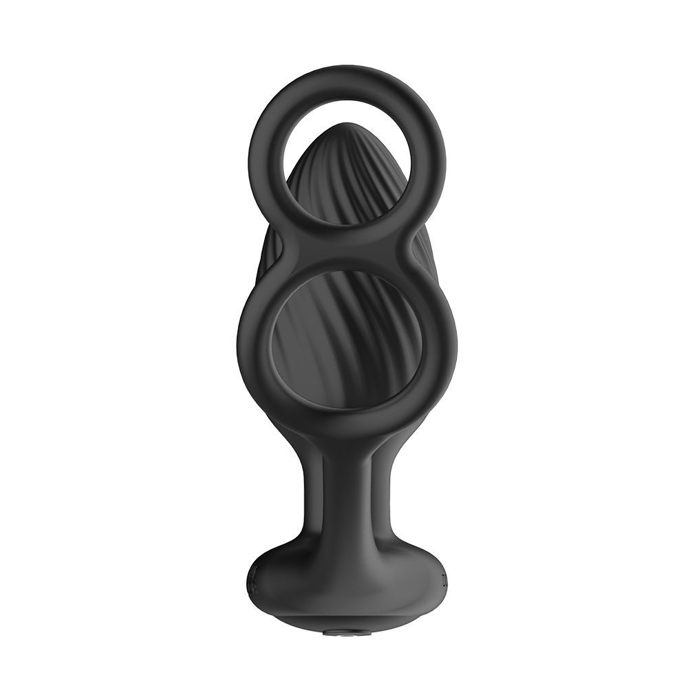 Nexus - Tornado Roterende Anaal Plug met Cock & Ball Rings - 2
