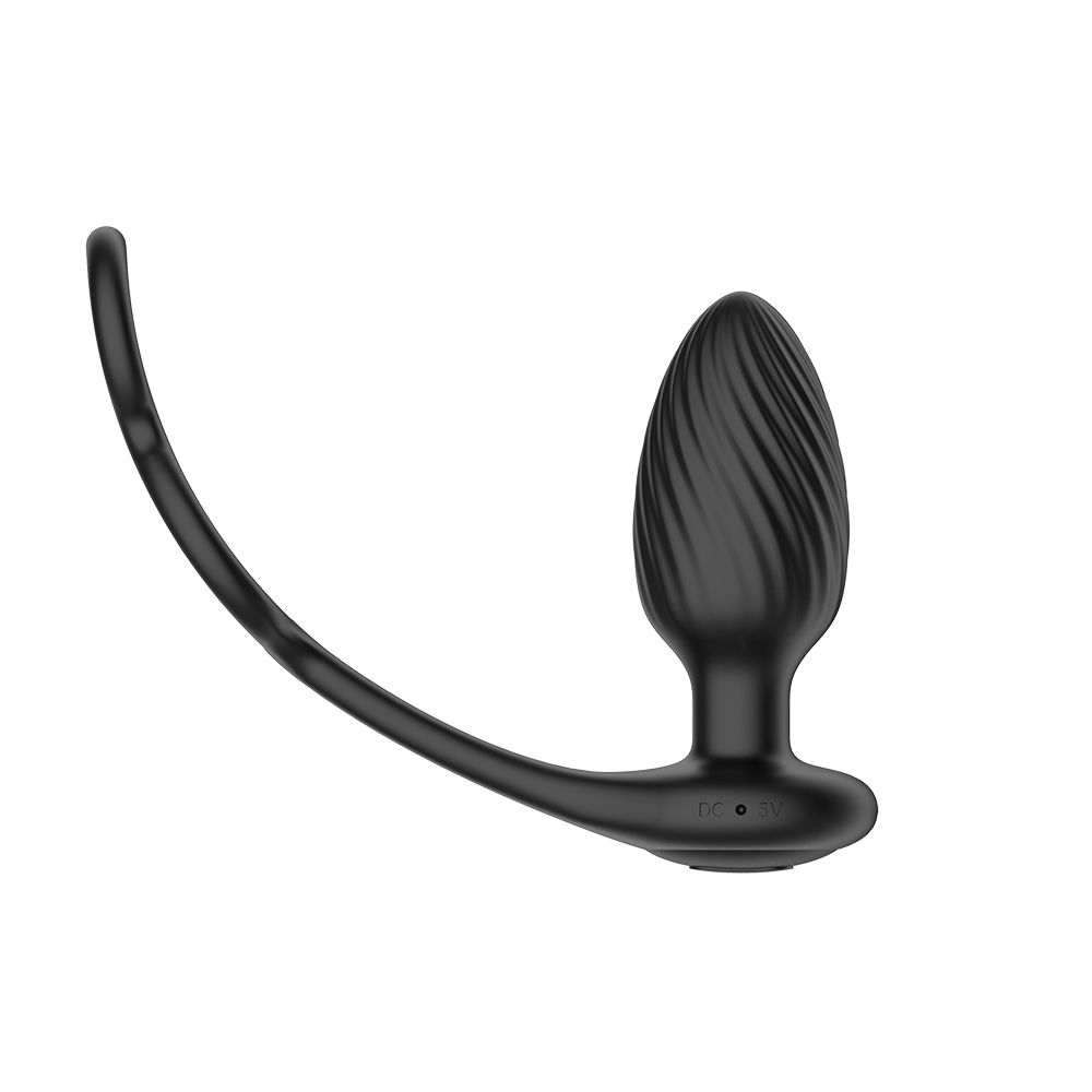 Nexus - Tornado Roterende Anaal Plug met Cock & Ball Rings - 0