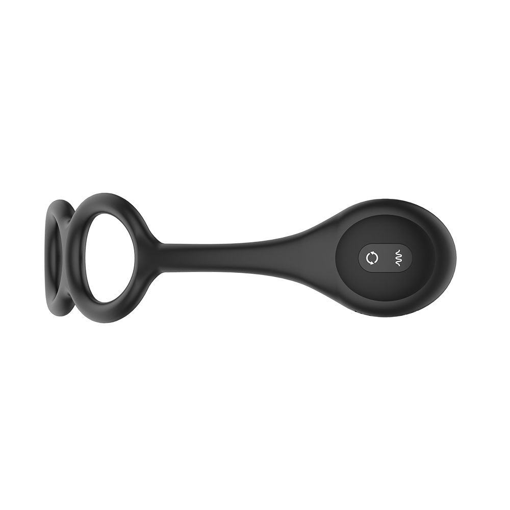 Nexus - Tornado Roterende Anaal Plug met Cock & Ball Rings - 5