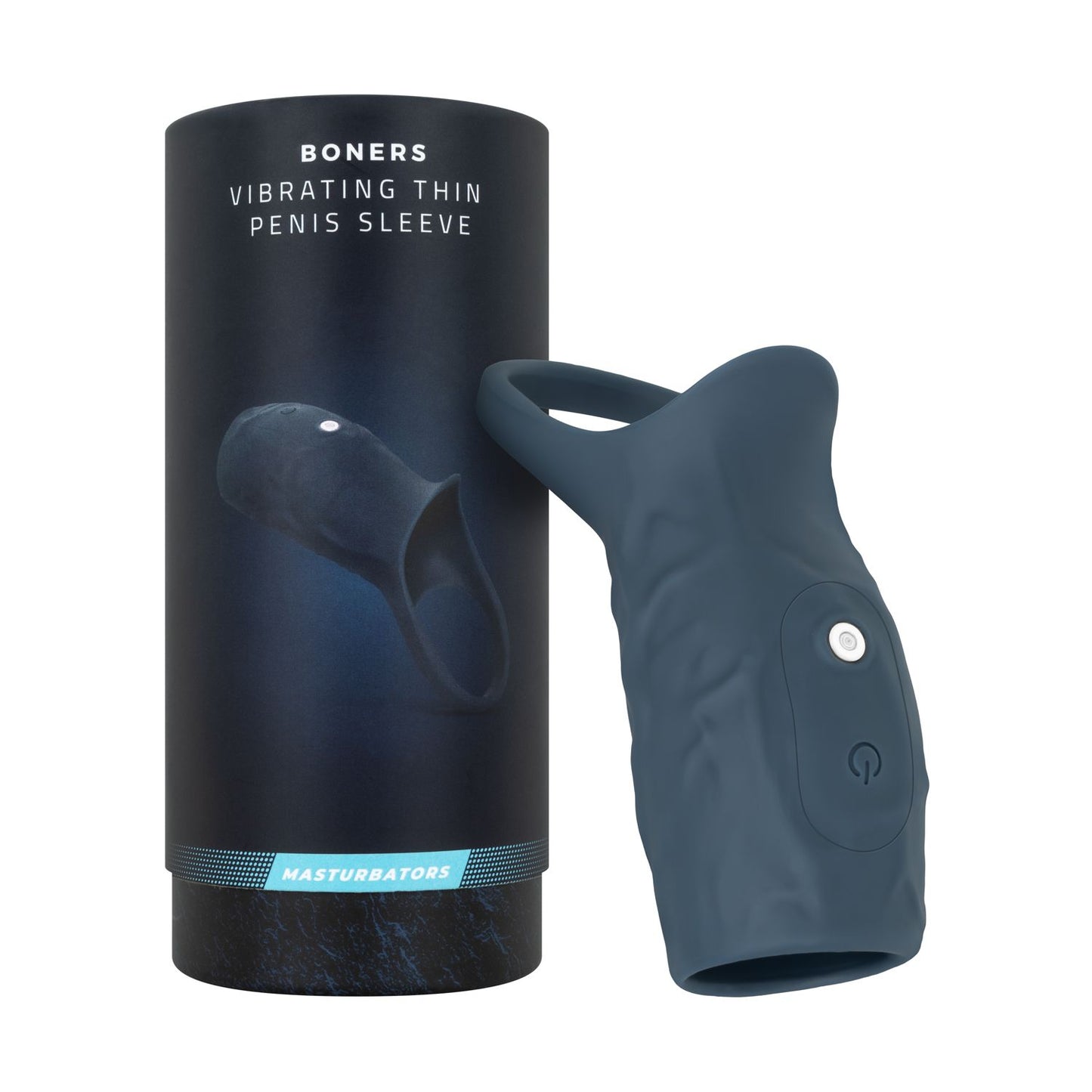 Boners - Vibrerende Penis Sleeve - Blauw - 7