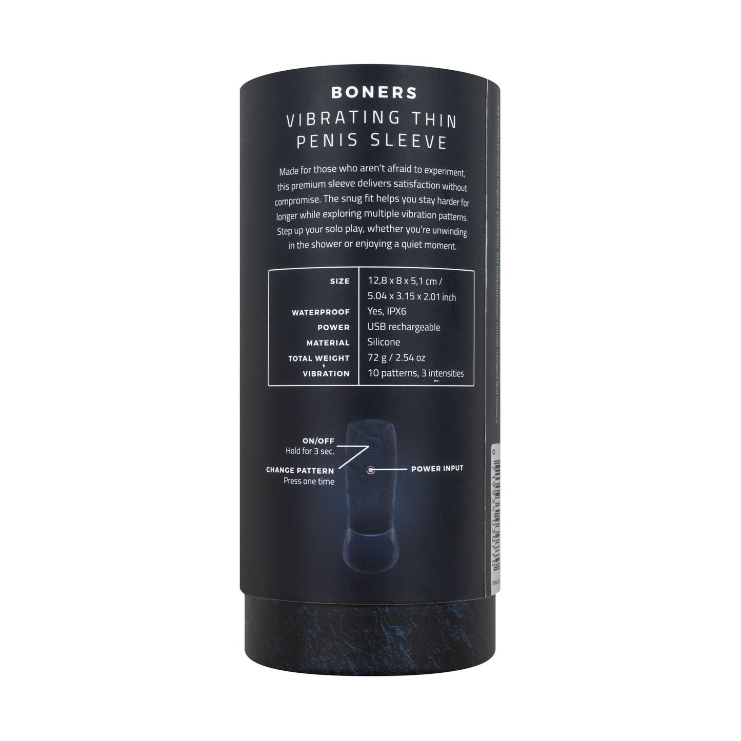 Boners - Vibrerende Penis Sleeve - Blauw - 0