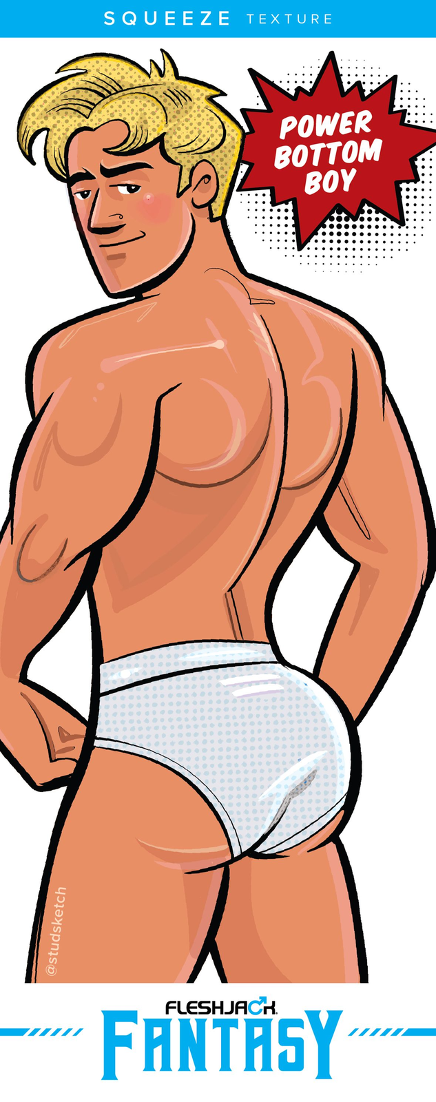 Fleshlight - Fleshjack Fantasy Power Bottom Boy - 8
