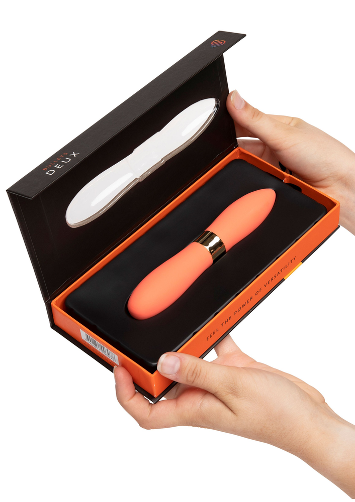 Nu Sensuelle Bullets Deux Double-Ended ORANGE - 6