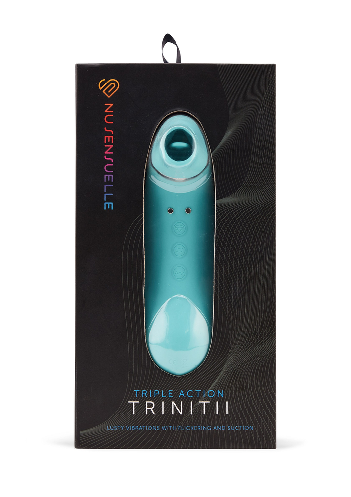 Nu Sensuelle Trinitii 3in1 Tongue BLUE - 9