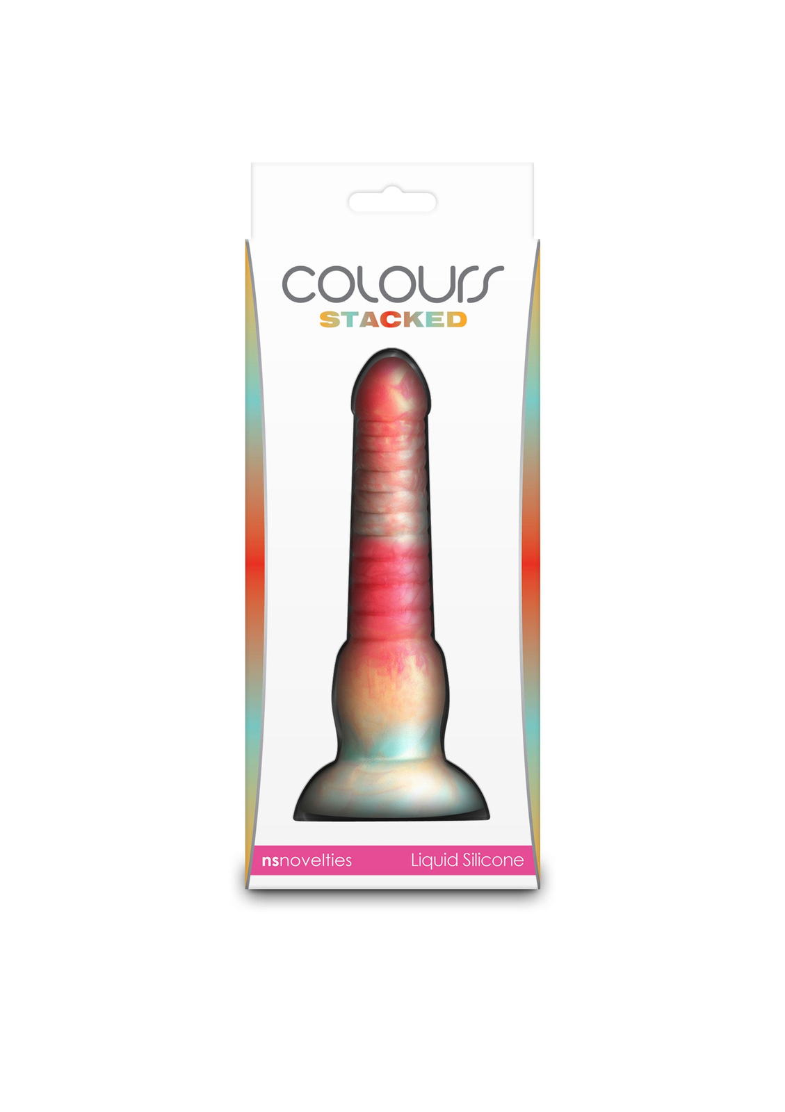 Stacked 6 inch Dildo RED - 0
